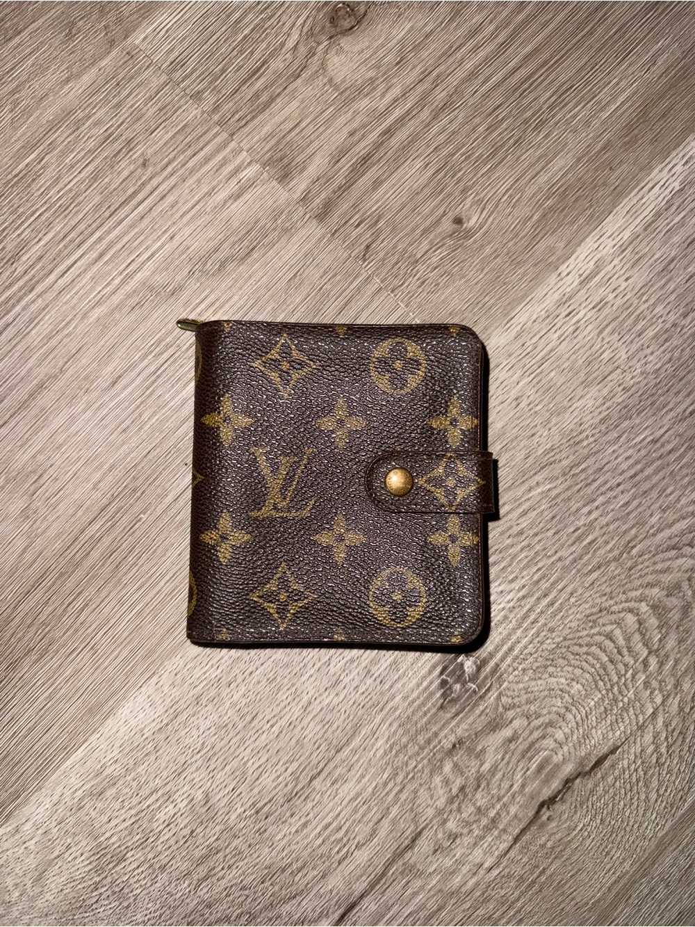 Louis Vuitton Monogram Compact Zip Wallet